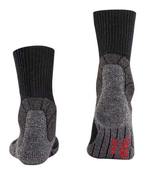 Men TK1 Adventure Men Trekking Socks Black FALKE Hiking Socks