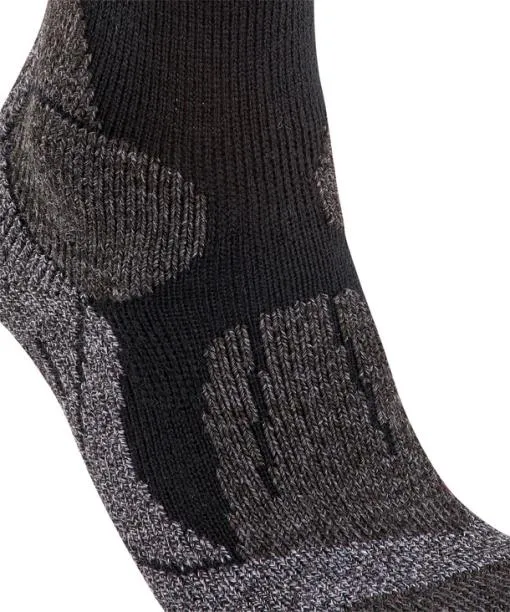 Men TK1 Adventure Men Trekking Socks Black FALKE Hiking Socks