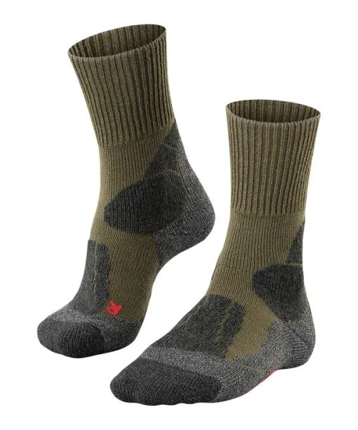 Men TK1 Adventure Men Trekking Socks Olive FALKE Hiking Socks