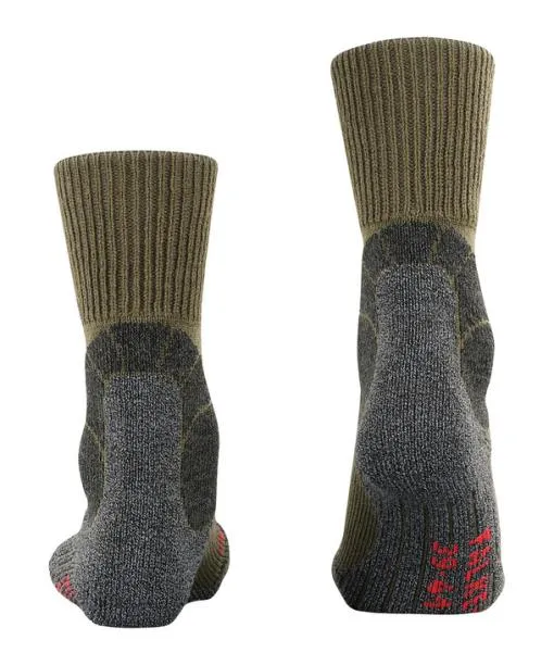 Men TK1 Adventure Men Trekking Socks Olive FALKE Hiking Socks