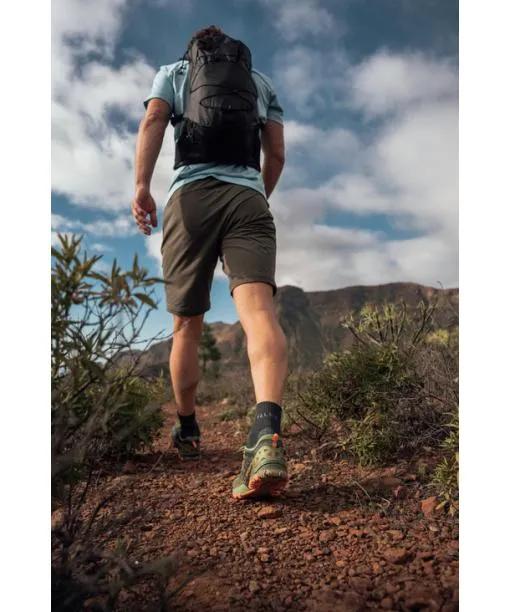 Men TK2 Explore Cool Short Men Trekking Short Sock Black FALKE Hiking Socks
