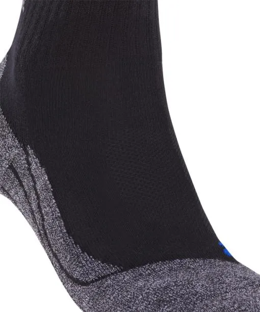 Men TK2 Explore Cool Short Men Trekking Short Sock Black FALKE Hiking Socks