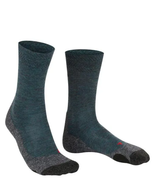 Men TK2 Explore Melange Men Trekking Socks Scarab FALKE Hiking Socks