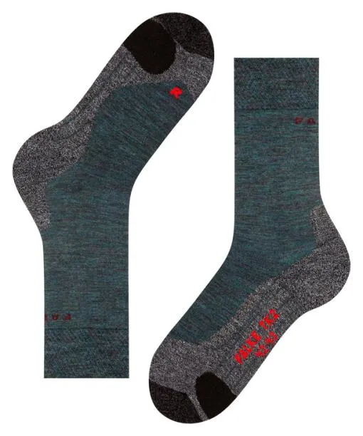 Men TK2 Explore Melange Men Trekking Socks Scarab FALKE Hiking Socks
