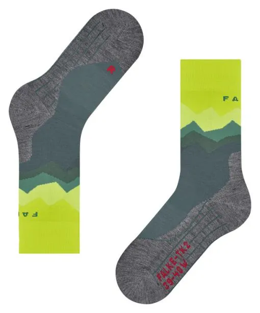Men TK2 Explore Men Trekking Socks Steel Grey FALKE Hiking Socks