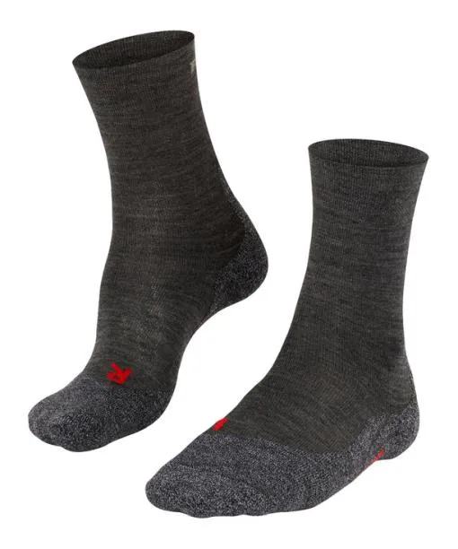Men TK2 Explore Sensitive Men Trekking Socks Asphalt Mel FALKE Hiking Socks