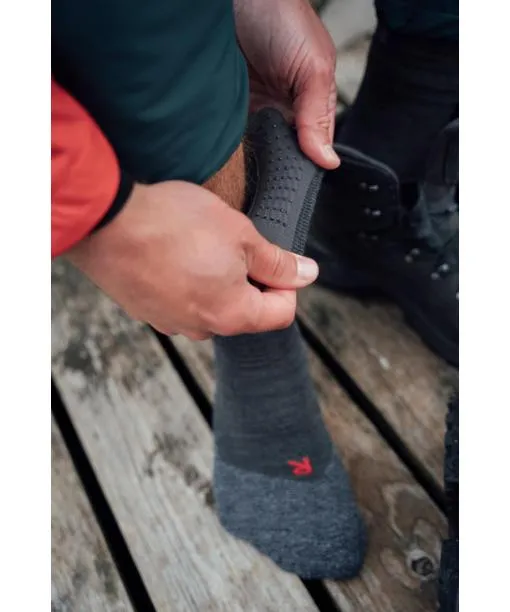 Men TK2 Explore Sensitive Men Trekking Socks Asphalt Mel FALKE Hiking Socks