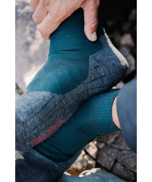 Men TK5 Wander Wool Short Men Trekking Short Sock Black FALKE Hiking Socks