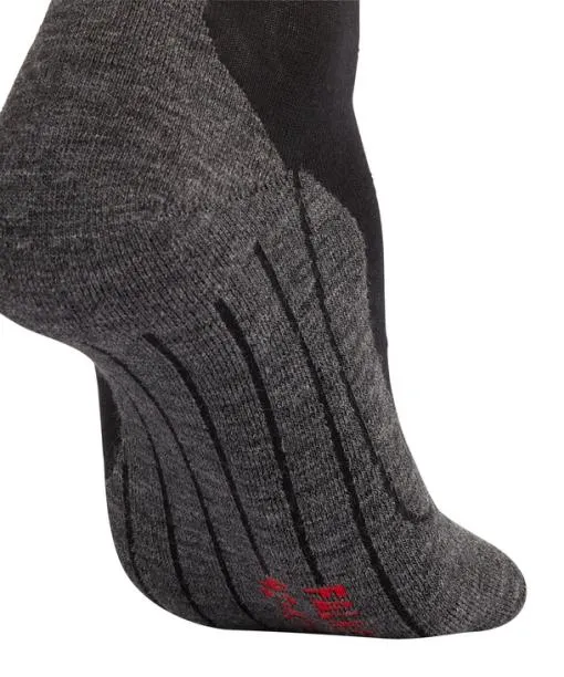 Men TK5 Wander Wool Short Men Trekking Short Sock Black FALKE Hiking Socks