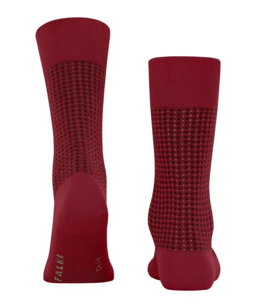 Men Uptown Tie Men Socks Scarlet FALKE Socks
