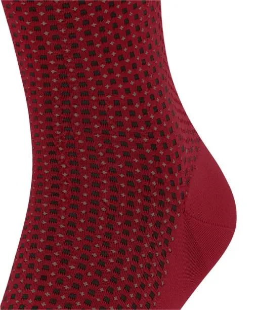 Men Uptown Tie Men Socks Scarlet FALKE Socks