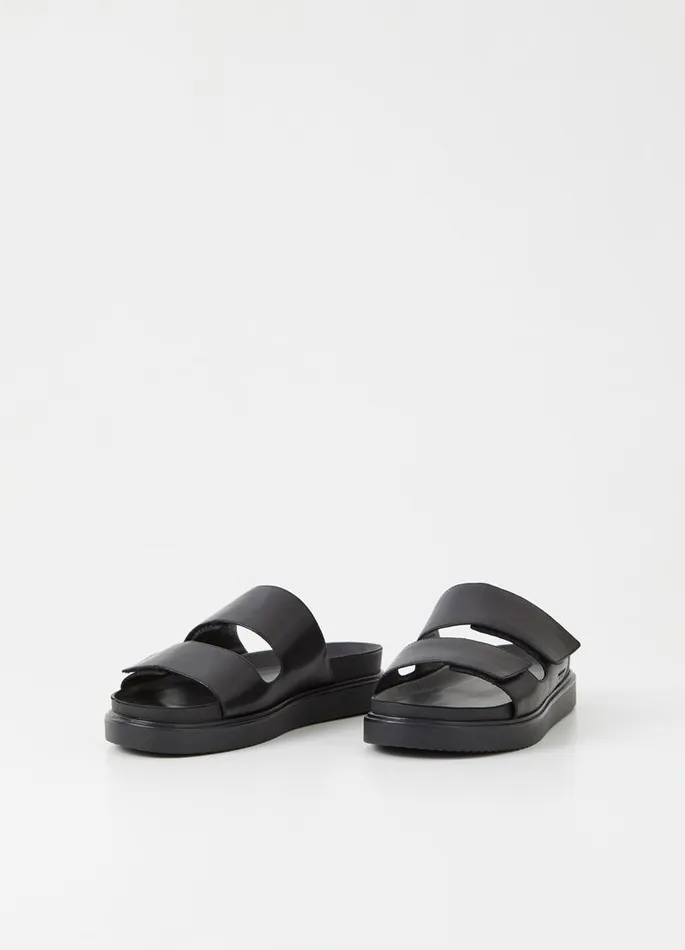 Men Vagabond Sandals SETH SANDALS Black Leather