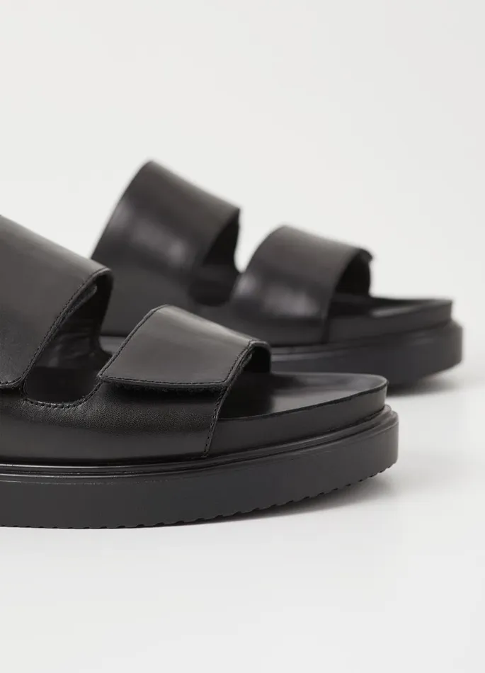 Men Vagabond Sandals SETH SANDALS Black Leather