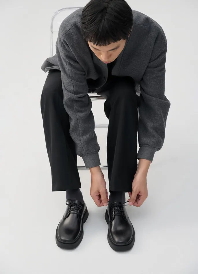Men Vagabond Shoes MIKE SHOES Black Leather