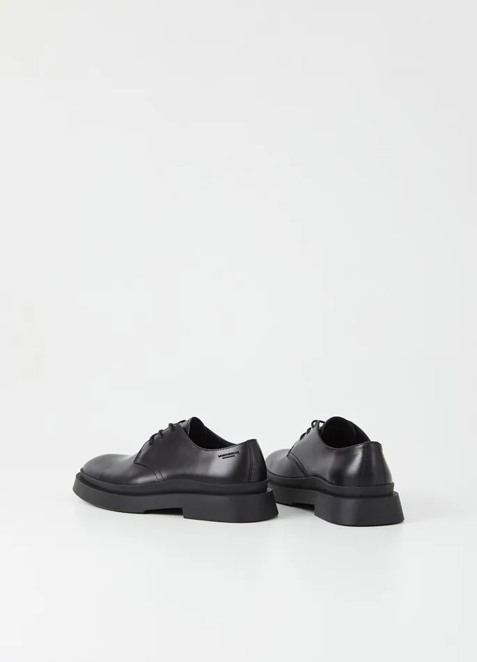 Men Vagabond Shoes MIKE SHOES Black Leather