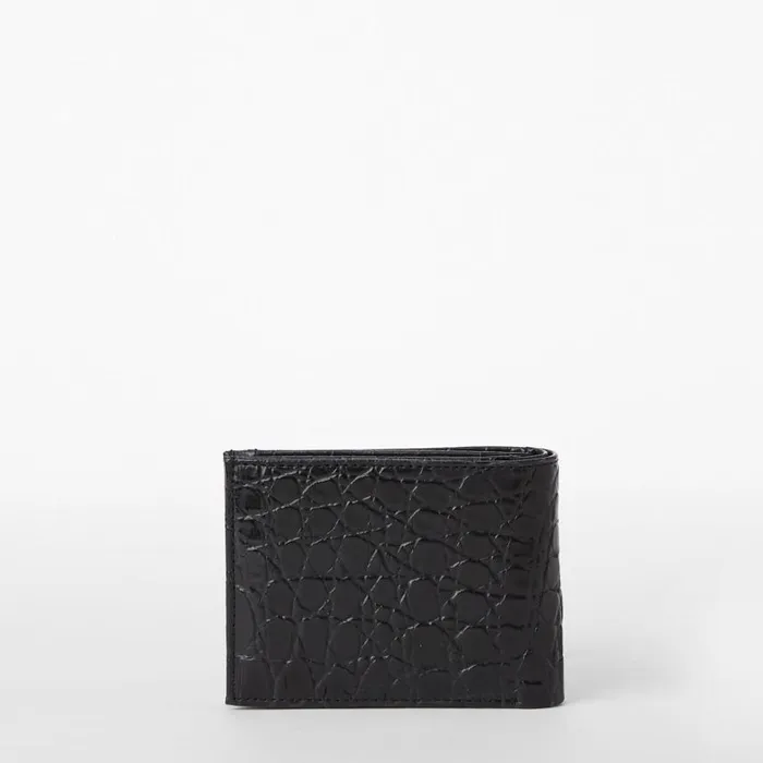 MenWomen Brahmin Mens Wallets Bifold Black Baypoint