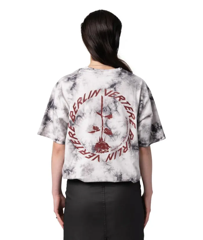 MenWomen TSHIRTS and SHIRTS Vertere Berlin CIRCLE LOGO TSHIRT 8211 GREY TIE DYE