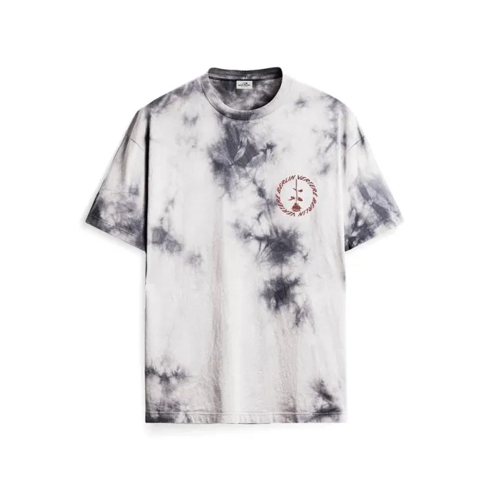MenWomen TSHIRTS and SHIRTS Vertere Berlin CIRCLE LOGO TSHIRT 8211 GREY TIE DYE