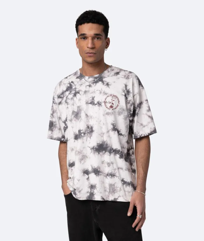 MenWomen TSHIRTS and SHIRTS Vertere Berlin CIRCLE LOGO TSHIRT 8211 GREY TIE DYE