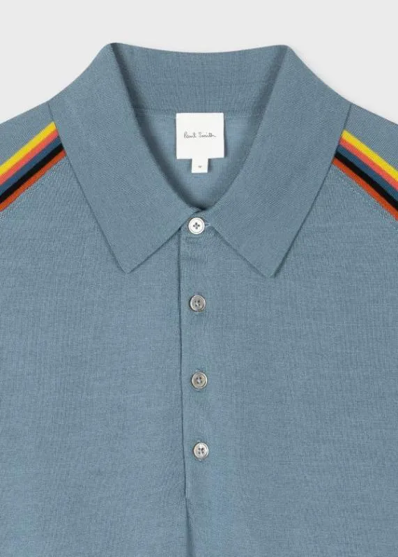 Mens 039Artist Stripe039 Merino Wool Polo Paul Smith Polo Shirts