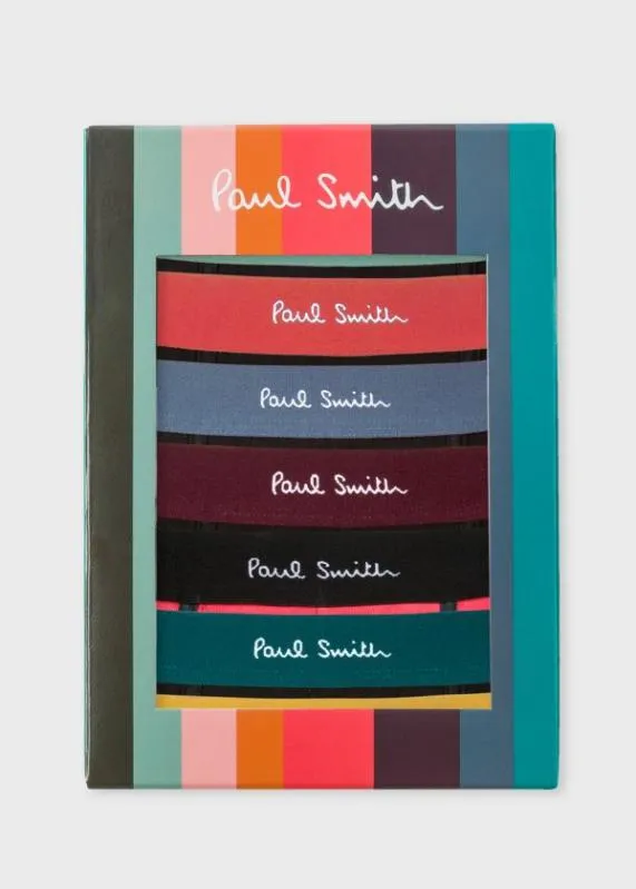 Mens 039Artist Stripe039 Mixed Boxer Briefs Seven Pack Paul Smith Underwear Mens 039Artist Stripe039 Mixed Boxer Briefs Seven Pack Paul Smith Underwear