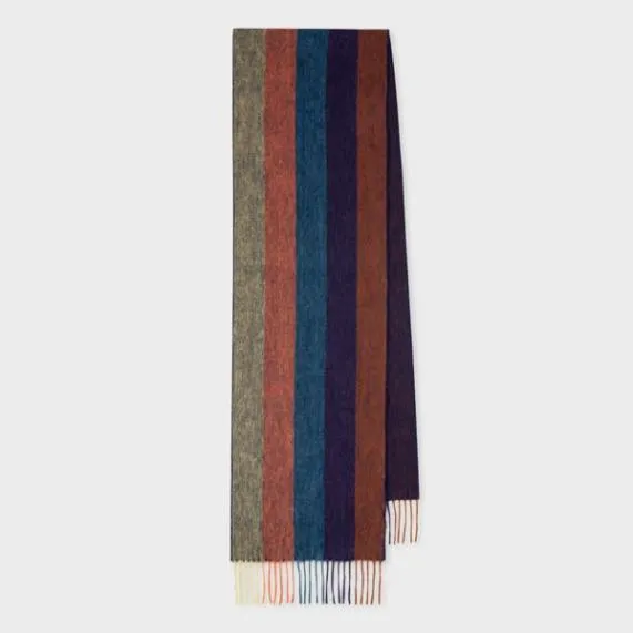 Mens 039Artist Stripe039 Scarf Paul Smith Scarves Mens 039Artist Stripe039 Scarf Paul Smith Scarves