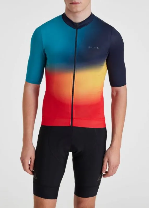 Mens 039Artist Stripe Fade039 Race Fit Cycling Jersey Paul Smith Cycling Mens 039Artist Stripe Fade039 Race Fit Cycling Jersey Paul Smith Cycling