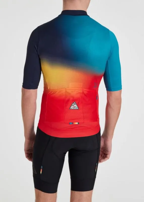 Mens 039Artist Stripe Fade039 Race Fit Cycling Jersey Paul Smith Cycling Mens 039Artist Stripe Fade039 Race Fit Cycling Jersey Paul Smith Cycling