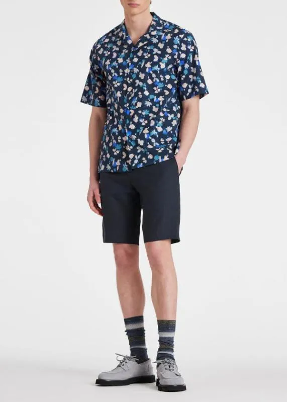 Mens 039City Garden039 ShortSleeve Shirt Paul Smith Shirts