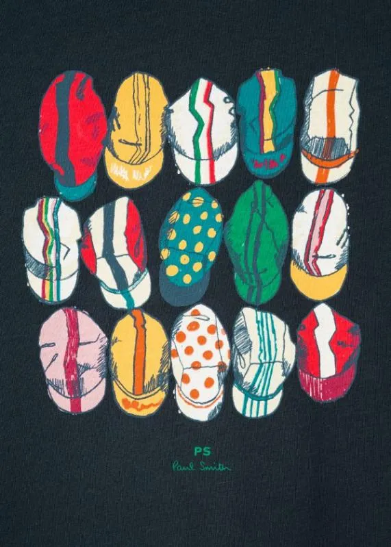 Mens 039Cycling Caps039 TShirt Paul Smith Cycling