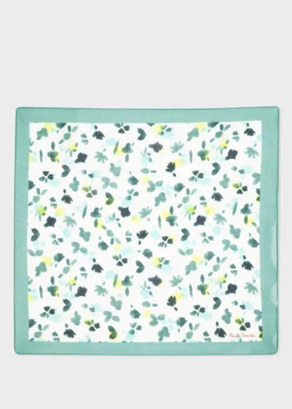 Mens 039Floral039 Pocket Square Paul Smith Pocket Squares