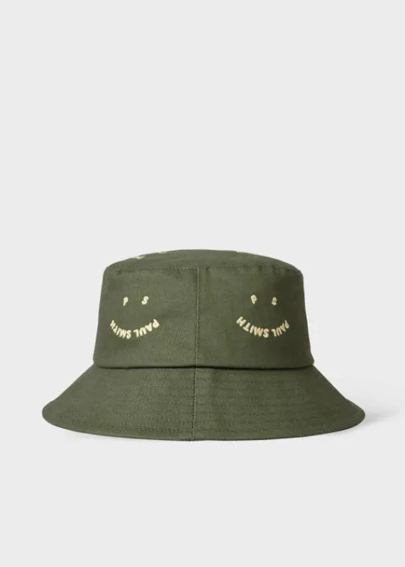 Mens 039Happy039 Bucket Hat Paul Smith Hats and Gloves