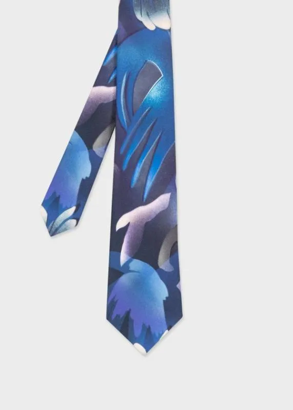 Mens 039Hot Summer039 Floral Silk Tie Paul Smith Ties