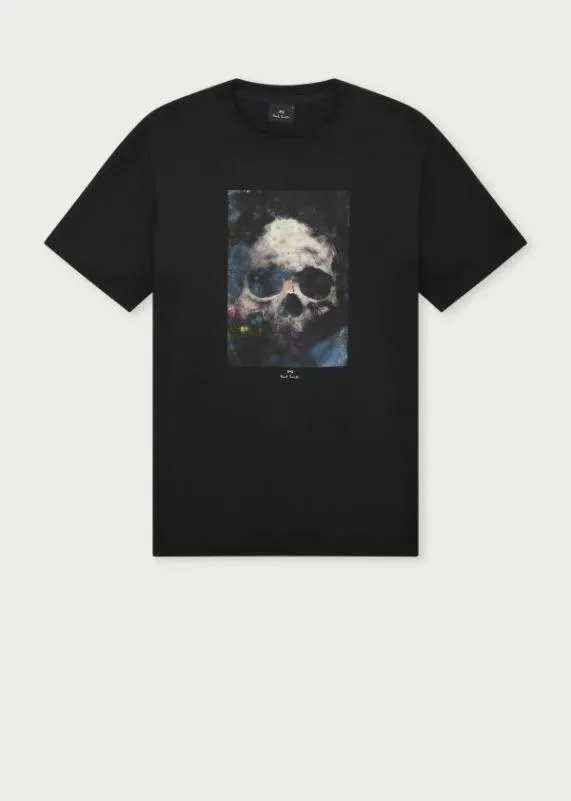Mens 039Painted Skull039 TShirt Paul Smith TShirts