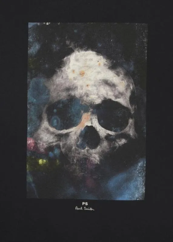 Mens 039Painted Skull039 TShirt Paul Smith TShirts