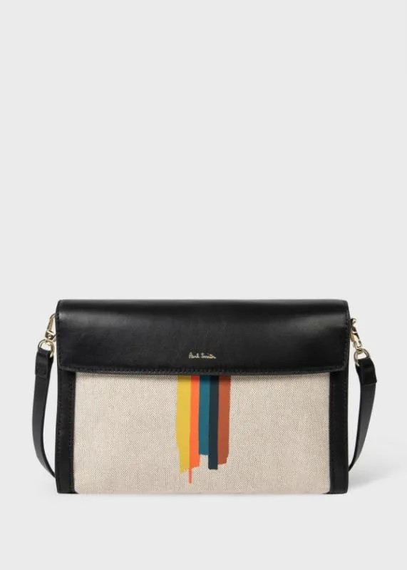 Mens 039Painted Stripe039 CrossBody Bag Paul Smith Bags