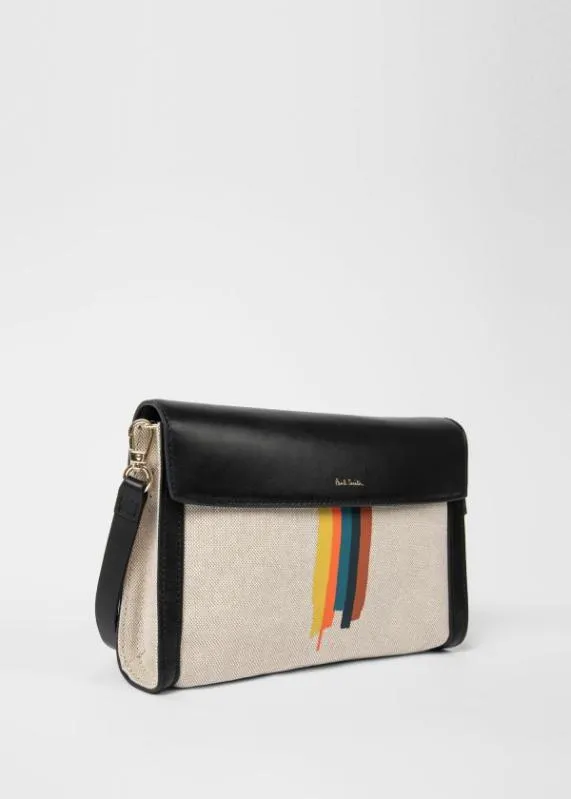 Mens 039Painted Stripe039 CrossBody Bag Paul Smith Bags Mens 039Painted Stripe039 CrossBody Bag Paul Smith Bags
