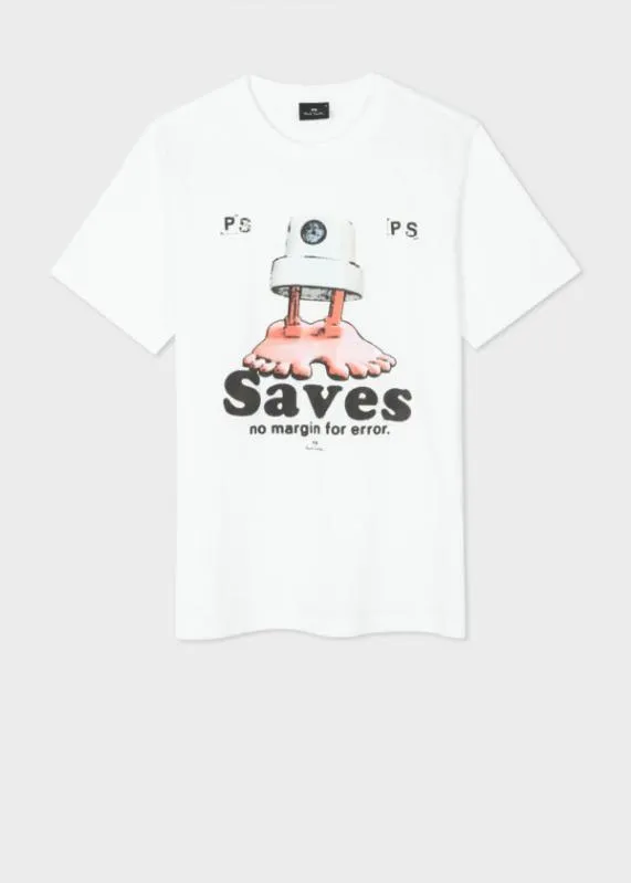 Mens 039Saves039 TShirt Paul Smith TShirts