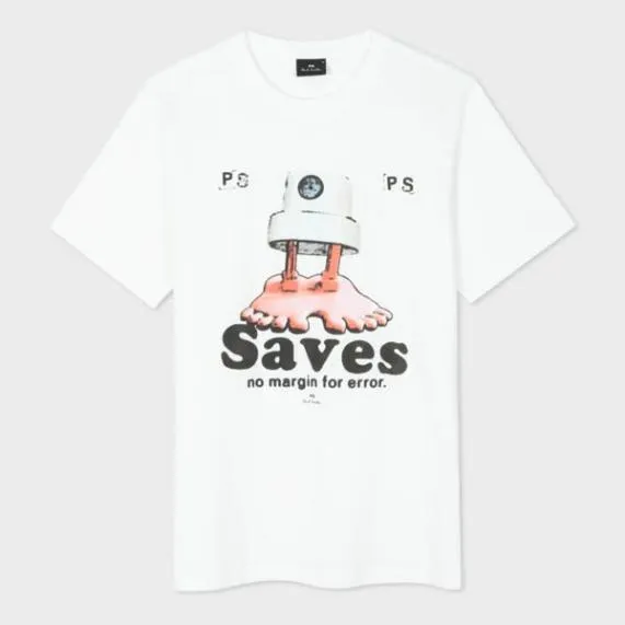 Mens 039Saves039 TShirt Paul Smith TShirts