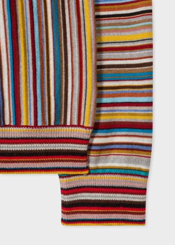 Mens 039Signature Stripe039 Sweater Paul Smith Sweaters Mens 039Signature Stripe039 Sweater Paul Smith Sweaters