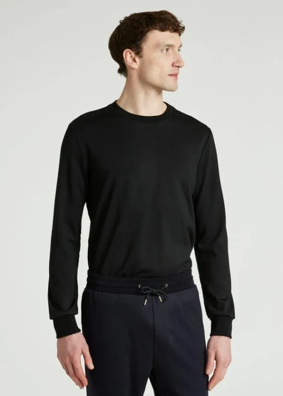 Mens 039Signature Stripe039 Washable Wool Sweatshirt Paul Smith Sweatshirts and Hoodies