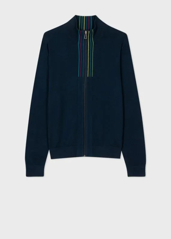 Mens 039Sports Stripe039 Cardigan Paul Smith Sweaters