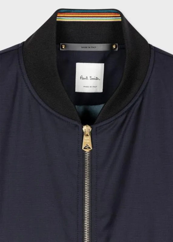 Mens 039Storm System039 Wool Bomber Jacket Paul Smith Coats and Jackets Mens 039Storm System039 Wool Bomber Jacket Paul Smith Coats and Jackets