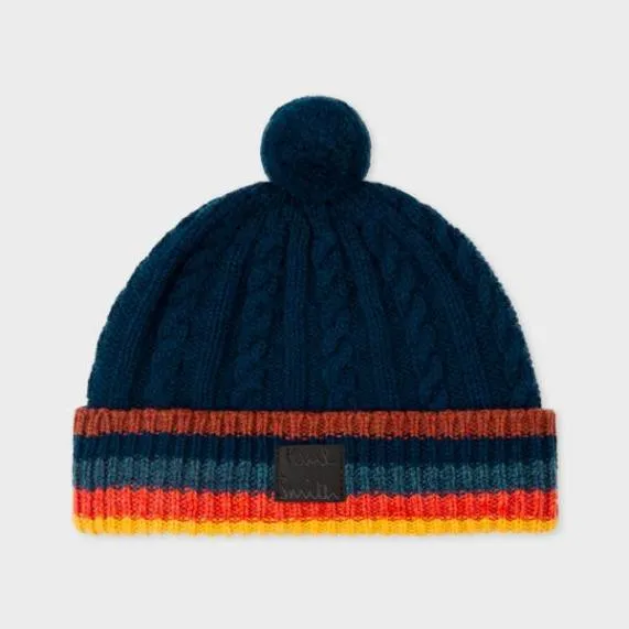 Mens Cable Knit Beanie Paul Smith Hats and Gloves Mens Cable Knit Beanie Paul Smith Hats and Gloves
