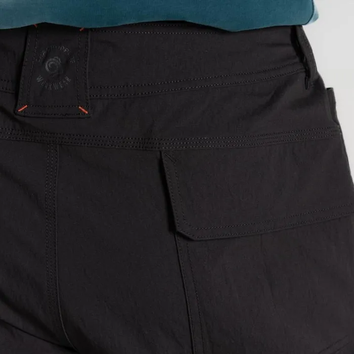 Mens Cargo Trousers Craghoppers Bedale Stretch Cargo Workwear Trousers Black