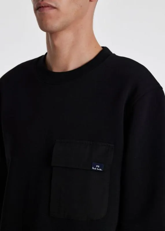 Mens Cotton Cargo Sweatshirt Paul Smith Sweatshirts and Hoodies
