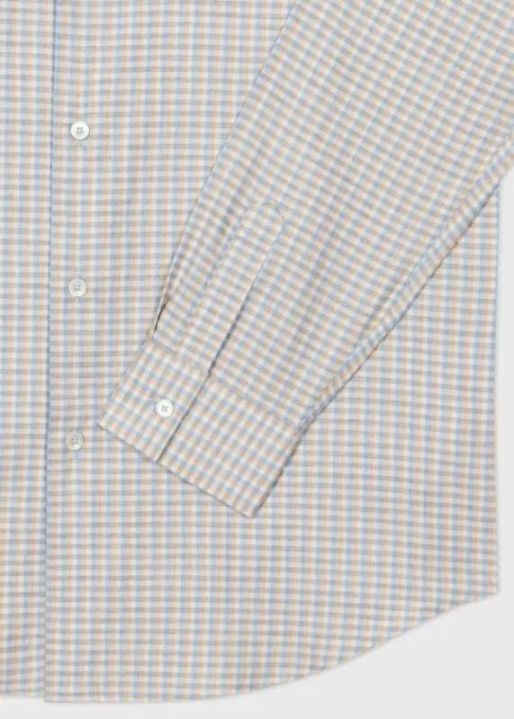 Mens Cotton Checked Shirt Paul Smith Shirts