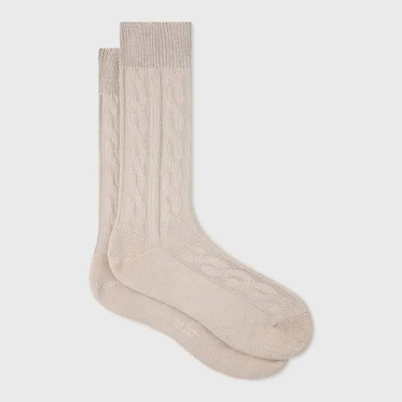 Mens CottonSilk Cable Knit Socks Paul Smith Socks Mens CottonSilk Cable Knit Socks Paul Smith Socks