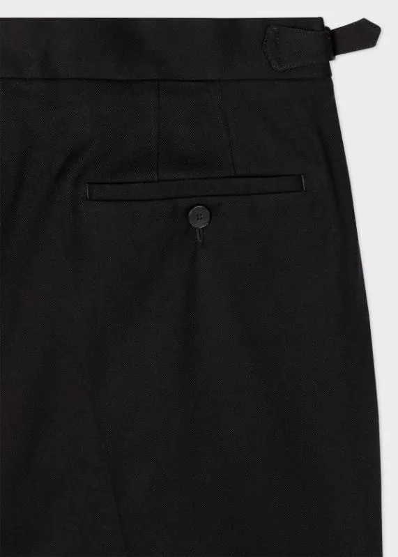Mens Cotton Twill DoublePleat Trousers Paul Smith Pants