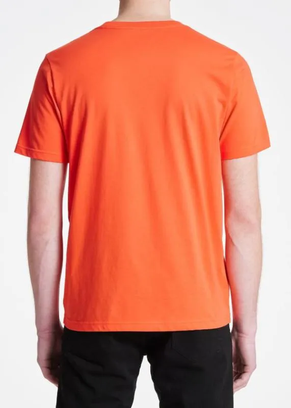 Mens Cotton Zebra Logo TShirt Paul Smith TShirts
